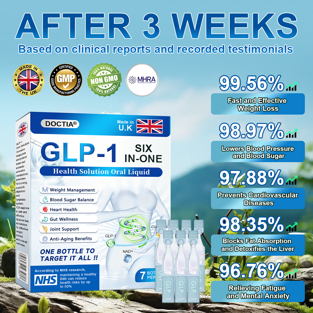 NHS💧Officially Authorised Exclusive Edition | DOCTɪA® 💧Six-in-One Oral ѕ𝑜𝑙𝑢𝑡𝑖𝑜𝑛 for Weight, Heart, Blood Sugar, Sleep Apnea, Joint Issues & More