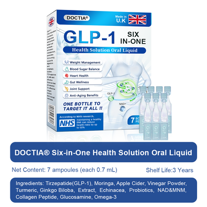 NHS🌿Officially Authorised Exclusive Edition | DOCTɪA® 🌿Six-in-One Oral ѕ𝑜𝑙𝑢𝑡𝑖𝑜𝑛 for Weight, Heart, Blood Sugar, Sleep Apnea, Joint Issues & More